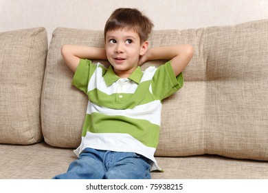 1,834 Child Sitting On Arm Of Couch Images, Stock Photos & Vectors ...