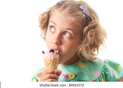 Enfant Qui Mange Une Glace Images Photos Et Images Vectorielles De Stock Shutterstock