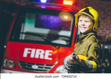 Child Firefighter Play