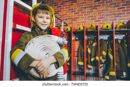 Child Firefighter play