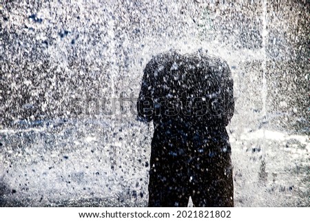 Similar – Image, Stock Photo UT I Only floating is more beautiful I puddly