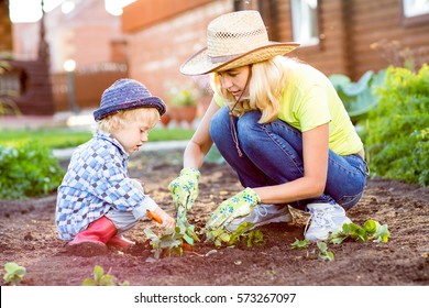 gardening mom