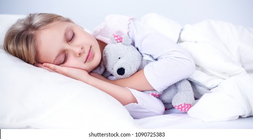 Little Girl Sleep Stock Photo (Edit Now) 149893328