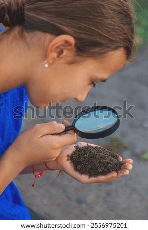 Similar – Image, Stock Photo look through the tube