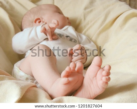 feet Human being Baby Girl