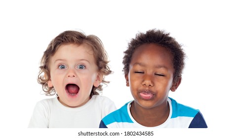 Child Make Fun His Classmate Isolated Stock Photo 1802434585 | Shutterstock