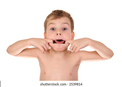 Child Making Face