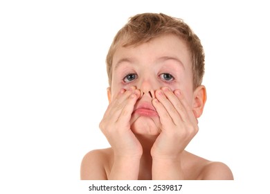 Child Making Face