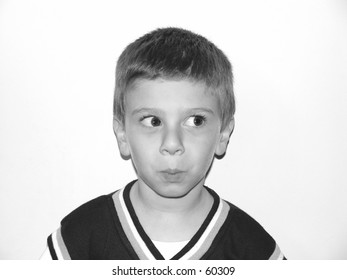 Child Making Faces