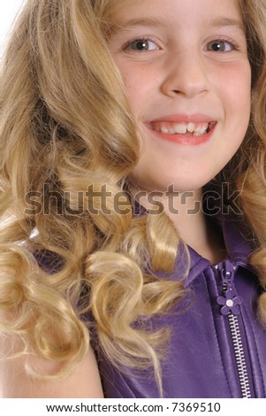 child model vertical upclose
