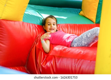 Child On Colorful Trampoline Stock Photo 1626301753 | Shutterstock