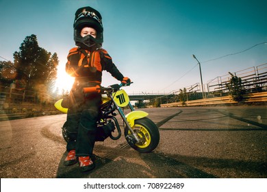 children on motorcycles