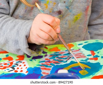 Child Painting
