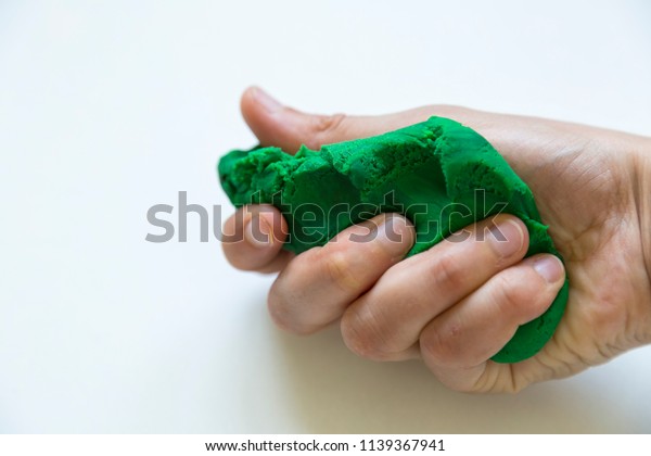 Child Play Play Dough Preschool Nursery Stock Photo 1139367941 ...