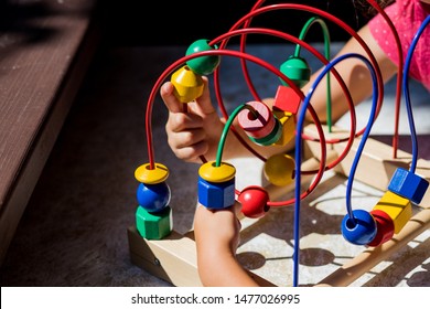 kids bead maze