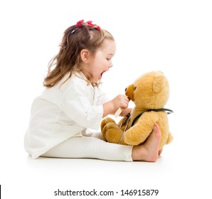 Child Playing Doctor 