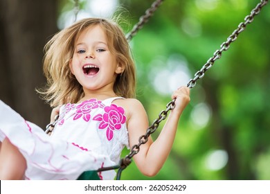 Child, Playing, Playground.