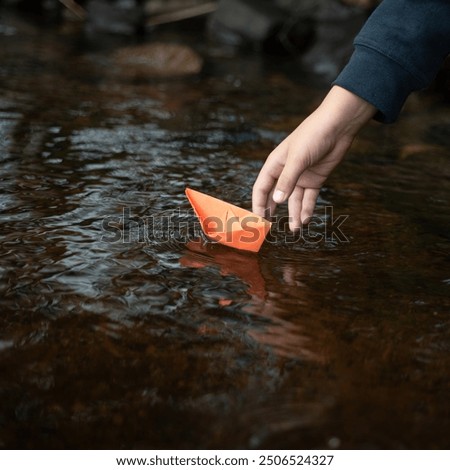 second last Paper boat