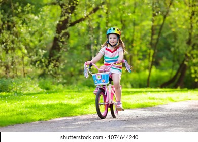 Child Riding Bike Summer Park Little Stock Photo 1074644240 | Shutterstock