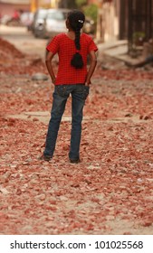 Child in Rubble