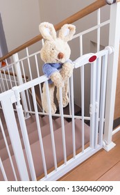 A Child Safety Gate And Stairs