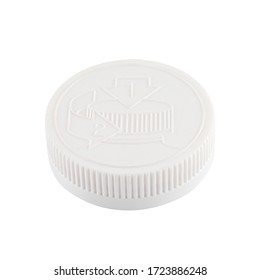 Child Safety Package Lid Cap Isolated