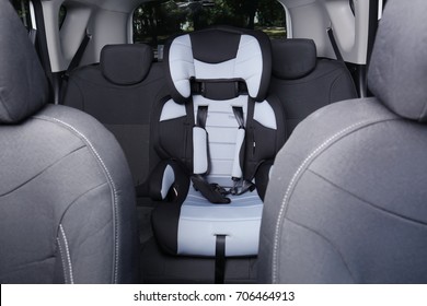Child Safety Seat In Car Salon