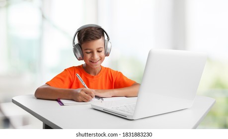 Child Self Doing Homework Home Stock Photo 1831883230 | Shutterstock