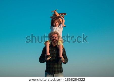 Similar – Father and daughter