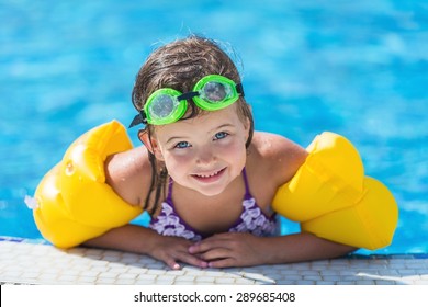 Child, Swimming, Swimming Pool.