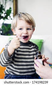 Child Taking Medication