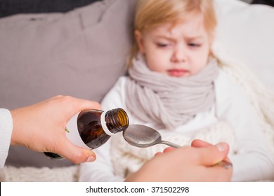 Child Taking Medicine 