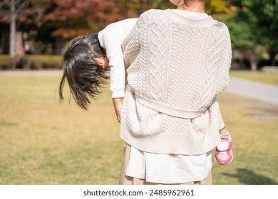 A child throwing a tantrum