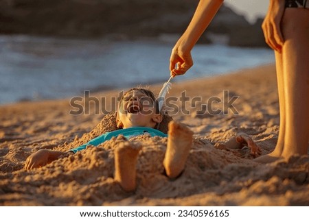 Image, Stock Photo help not needed Child