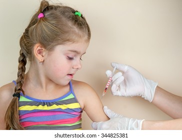 Child Vaccinations Close Up