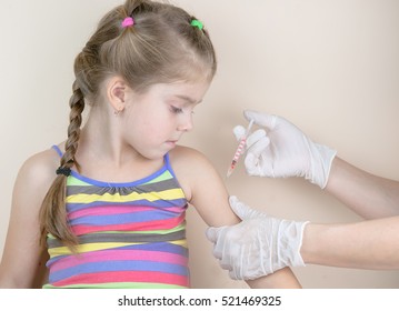 Child Vaccinations Close Up