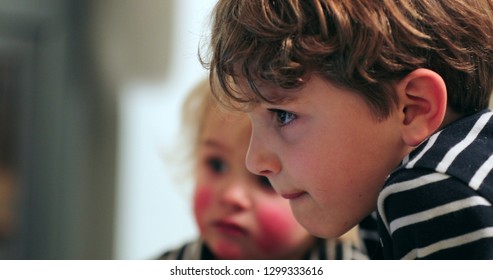 Child Watching Screen Kids Hypnotized By Stock Photo (Edit Now) 1299333628