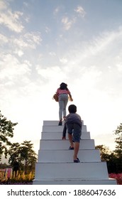 The Child Went Up The Endless Stairs