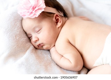 sweet baby girl with hat