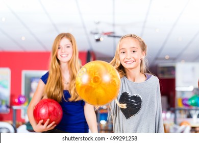 children bowling