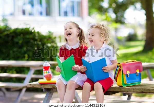 Children Go Back School Start New Stock Photo (Edit Now) 1144312109