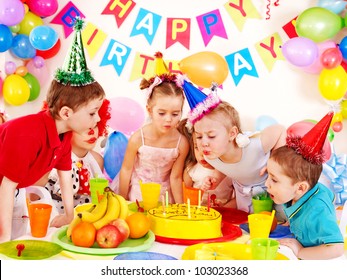 Children Happy Birthday Party .