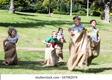 2,286 Sack race Images, Stock Photos & Vectors | Shutterstock