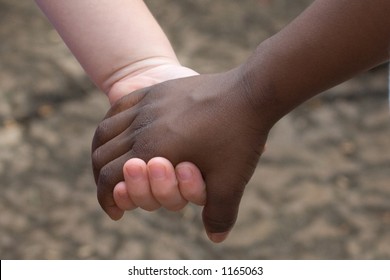 Children Holding Hands