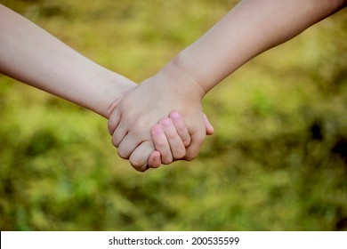 Boy Girl Holding Hands Images Stock Photos Vectors Shutterstock