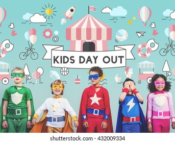 Kids Innocent Children Fun Young Concept Stock Photo (Edit Now) 432808072