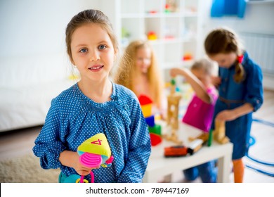 Children in kindergarten - Shutterstock ID 789447169