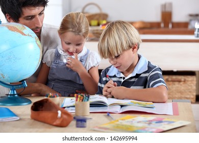 Children learning about the world - Powered by Shutterstock