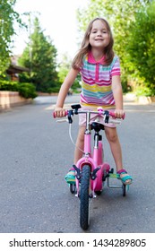 bicycles in the driveway