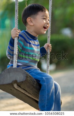 Similar – Image, Stock Photo Baby fun Joy Happy